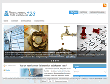 Tablet Screenshot of finanzierung-123.de